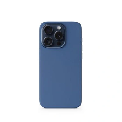Epico Mag+ Leather Case iPhone 15 Pro Blue