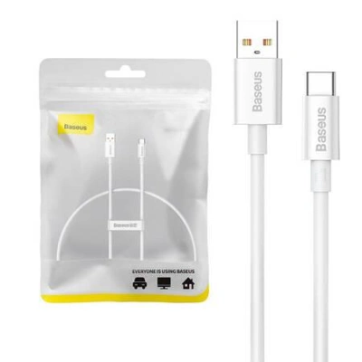 Kabel USB-C Baseus Superior 100W 0,25 m (bílý)