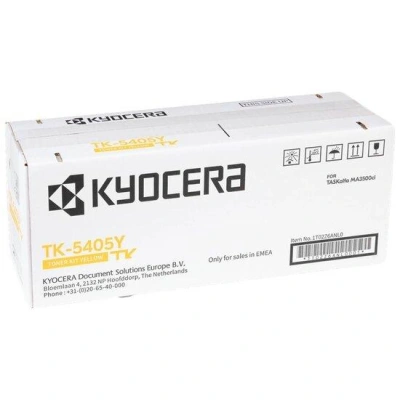 Kyocera toner TK-5405Y yellow (10 000 A4 stran @ 5%)  pro TASKalfa MA3500ci, TK-5405Y