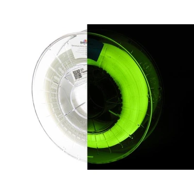 Tisková struna (filament) Spectrum PET-G Glow in the Dark 1.75mm YELLOW-GREEN 0.5kg, 80536