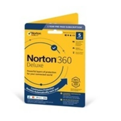 NORTON 360 DELUXE 25GB +VPN 1 uživatel pro 3 zařízení na 1 rok ESD, 21405802
