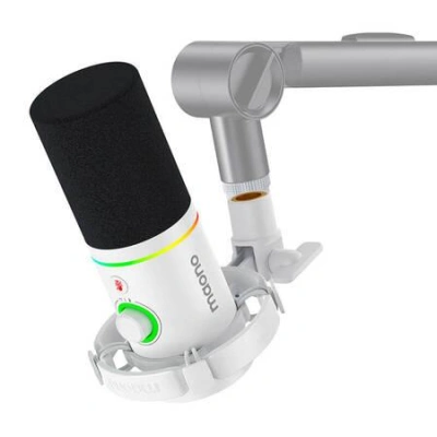 Dynamický mikrofon Maono PD200x (bílý), 