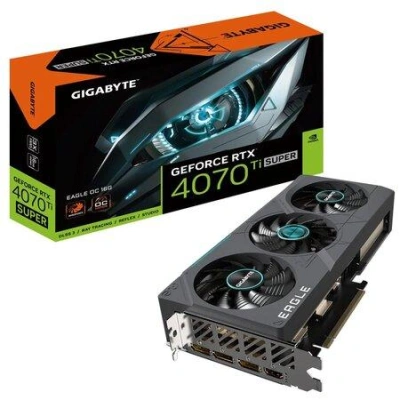 GIGABYTE GeForce RTX 4070 Ti SUPER EAGLE OC 16G, GV-N407TSEAGLE OC-16GD