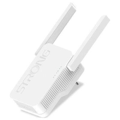 STRONG univerzální opakovač AX3000/ Wi-Fi 6 standard 802.11ax/ 3000 Mbit/s/ 1x WAN/LAN bílý, REPEATERAX3000