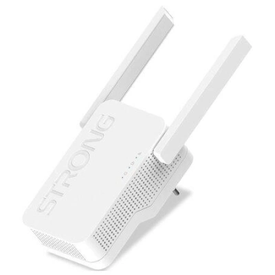 STRONG univerzální opakovač AX1800/ Wi-Fi 6 standard 802.11ax/ 1800 Mbit/s/ 1x WAN/LAN bílý, REPEATERAX1800