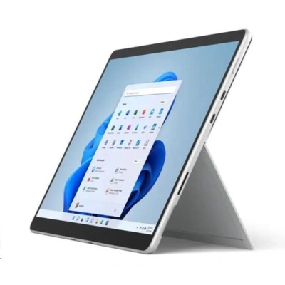 Microsoft Surface Pro 8 - Tablet - Intel Core i5 1145G7 - Evo - Win 11 Pro - Iris Xe Graphics - 8 GB RAM - 256 GB SSD - 13" dotykový displej 2880 x 1920 @ 120 Hz - Wi-Fi 6 - 4G LTE-A - platina - demo, EIG-00004
