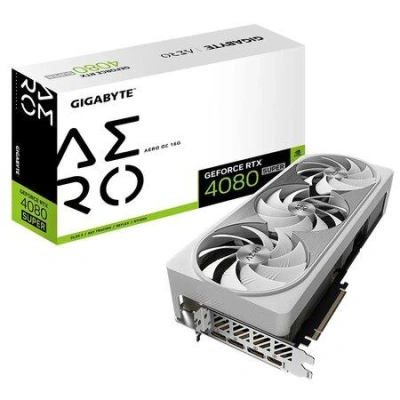 GIGABYTE GeForce RTX 4080 SUPER AERO OC 16GB, GV-N408SAERO OC-16GD