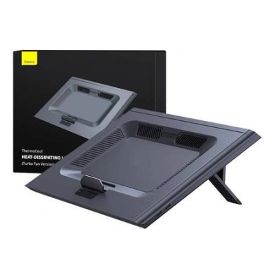 Chladicí stojan pro notebook Baseus ThermoCool, nastavitelný (stříbrný), 