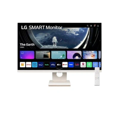 LG smart monitor 27SR50F-W s webOS 27" / IPS / 1920x1080/ 250cd/m2 / 8ms / 2x HDMI /2x USB/repro/bílý, 27SR50F-W.AEU