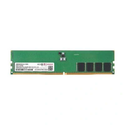 Transcend paměť 32GB DDR5 5600 U-DIMM (JetRam) 2Rx8 (2Gx8)x16 CL46 1.1V, JM5600ALE-32G