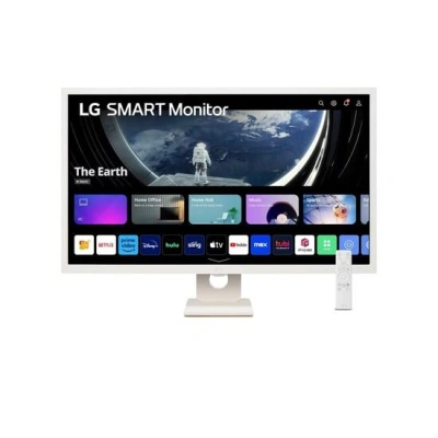 LG smart monitor 32SR50F-W s webOS  31,5" / IPS / 1920x1080/ 250cd/m2 / 8ms / 2x HDMI /2x USB/repro/bílý, 32SR50F-W.AEU