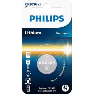 Philips CR2016/01B Lithiová baterie knofliková CR2016 (3V)