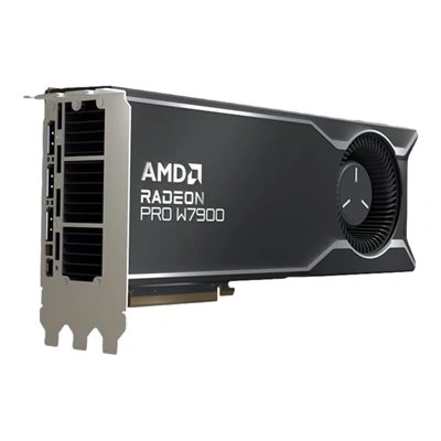 AMD Radeon Pro W7900 - Grafická karta - Radeon Pro W7900 - 48 GB GDDR6 - PCI Express 4.0 x16 (zadní disk) - 3 x DisplayPort, Mini DisplayPort, 100-300000074