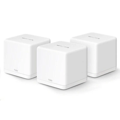 WiFi router TP-Link Mercusys Halo H60X(3-pack) WiFi 6, AX1500, 3x GLAN2,4/5 GHz, Halo H60X(3-pack)