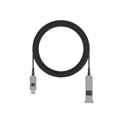Huddly - Kabel USB - USB typ A (M) do USB typ A (F) - USB 3.1 Gen 1 - 15 m - Active Optical Cable (AOC) - černá