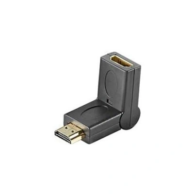 PremiumCord HDMI adapter19pin, F/M, otočná,pozl