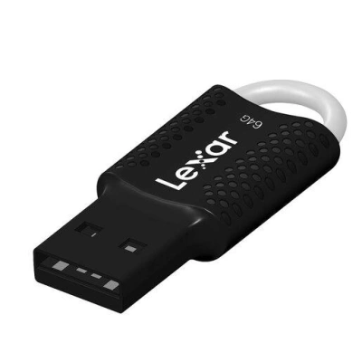 Lexar flash disk 64GB - JumpDrive V40 USB 2.0 , LJDV40-64GAB