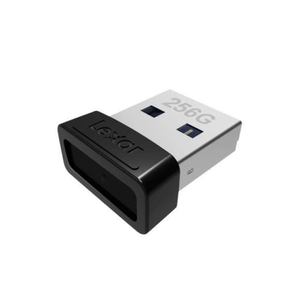 Lexar flash disk 256GB - JumpDrive S47 USB 3.1, černé plastové pouzdro, (čtení: až 250MB/s), LJDS47-256ABBK