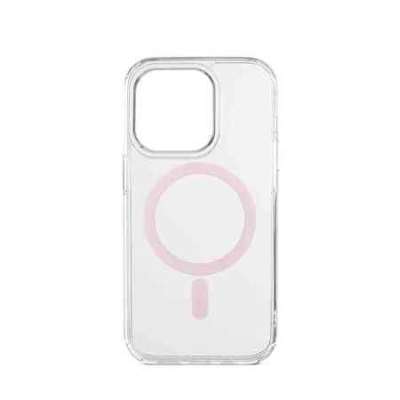 Aiino - Frozen Case with magnet for iPhone 15 Pro - Rose
