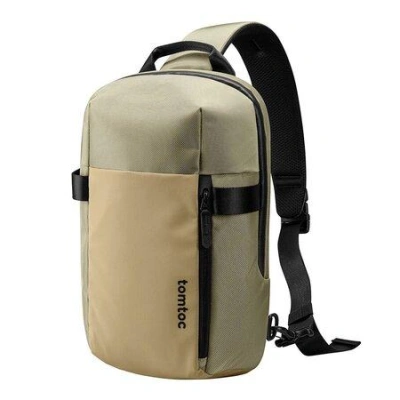 TomToc batoh Crossbody Shoulder Sling Bag do 14" - Khaki, T24M1K1