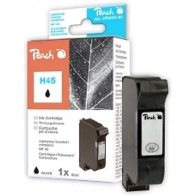 PEACH kompatibilní cartridge HP 51645A No.45, Black, 44 ml, 310555