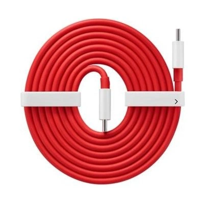 OnePlus Warp Charge Type-A/Type-C Datový Kabel Red (100cm)