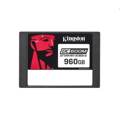 Kingston 960GB SSD DC600M SATA3 2.5" (R: 560 MB/s, W: 530 MB/s), SEDC600M/960G