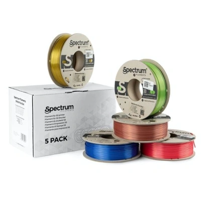 Spectrum 5PACK PLA SILK 1.75mm (5x 0.25kg), 80750