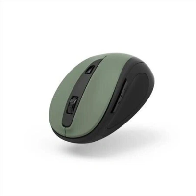Hama bezdrátová optická myš MW-400 V2, ergonomická, zelená/černá, 173030