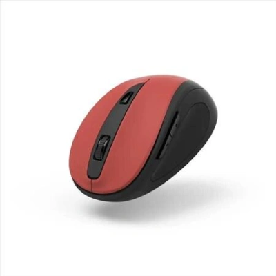 Hama bezdrátová optická myš MW-400 V2, ergonomická, červená/černá, 173028