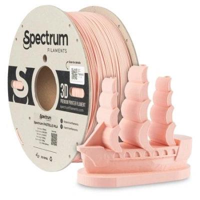 Tisková struna (filament) Spectrum Pastello PLA 1.75mm PALE SALMON 1kg, 80710
