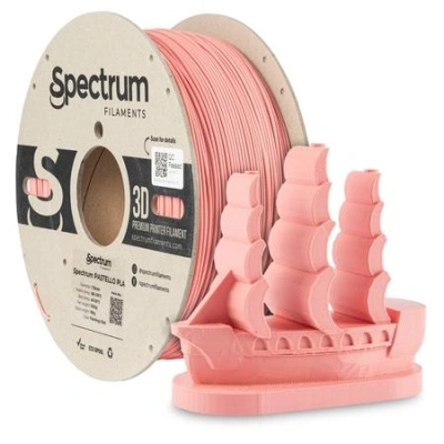 Tisková struna (filament) Spectrum Pastello PLA 1.75mm FLAMINGO RED 1kg, 80730