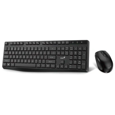 Genius KM-8206S Set klávesnice a myši, bezdrátový, CZ+SK layout, 2,4GHz, USB, černý, 31340017403