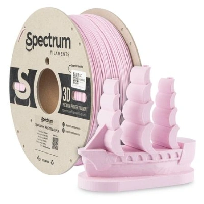 Tisková struna (filament) Spectrum Pastello PLA 1.75mm BONBON ROSE 1kg, 80706