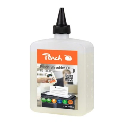 PEACH olej pro údržbu skartovaček, Shredder Service Kit PS100-05, 355ml, PS100-05