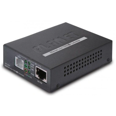 Planet VC-231, Ethernet VDSL2 konvertor, 100Mbit, master/slave, RJ-11, profil 30a, band Plan997, VC-231