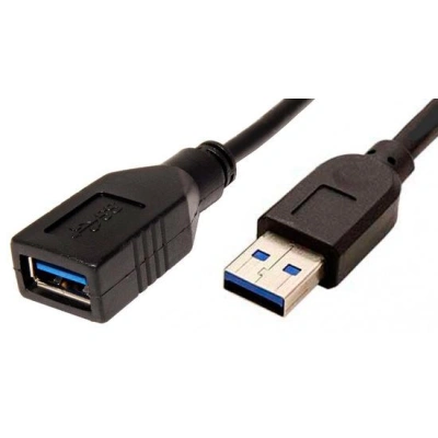 Roline 11.02.8978 Kabel USB 3.0 A-A 1,8m A(M)- A(F) prodlužovací, černý