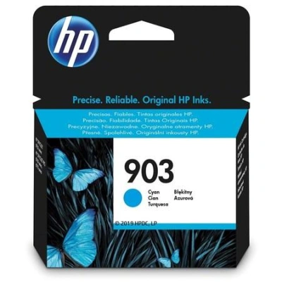 Inkoustová cartridge HP 903, do tiskárny OfficeJet Pro 6950, 6960, 6970, azurová, HP, T6L87AE