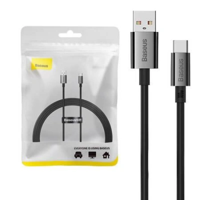 Kabel USB-C Baseus Superior 100W 1,5 m (černý)