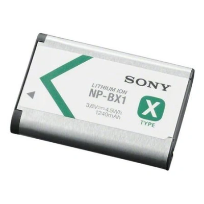 SONY NP-BX1 Baterie InfoLITHIUM typu X pro fotoaparáty Cyber-shot, kapacita 1240 mAh