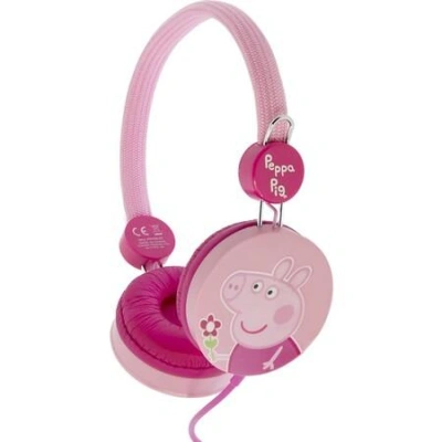 OTL dětská náhlavní sluchátka s motivem Peppa Pig růžové