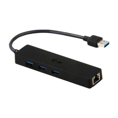 i-Tec USB3.0/LAN+HUB 3port Slim Gigabit Ethernet adaptér, U3GL3SLIM