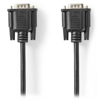 NEDIS kabel VGA (D-SUB)/ zástrčka VGA - zástrčka VGA/ černý/ bulk/ 2m, CCGT59000BK20