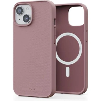 NJORD 100% GRS MagSafe kryt iPhone 15 růžový