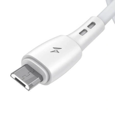 Kabel USB-Micro USB Vipfan Racing X05, 3A, 1m (bílý)