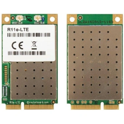 Karta Mikrotik R11e-LTE 2G/3G/4G/LTE miniPCi-e, 2x u.Fl konektor, R11e-LTE