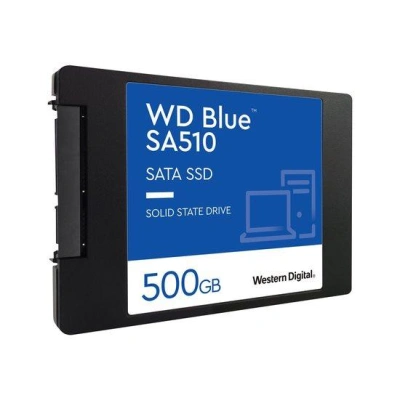 WD SSD BLUE SA510 500GB / WDS500G3B0A / SATA III / Interní 2,5" / 7mm, WDS500G3B0A