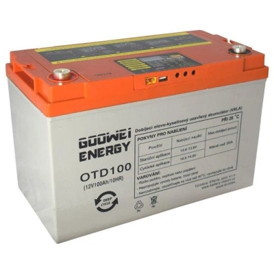 GOOWEI ENERGY DEEP CYCLE (GEL) baterie GOOWEI ENERGY OTD100, 100Ah, 12V, OTD100
