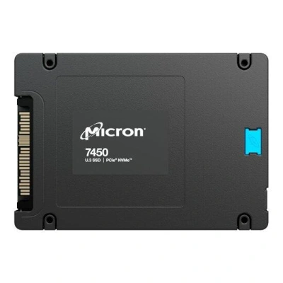 Micron 7450 PRO - SSD - technologie Enterprise, Read Intensive - 1920 GB - interní - 2.5" - U.3 PCIe 4.0 x4 (NVMe) - kompatibilní s TAA, MTFDKCB1T9TFR-1BC1ZABYYR
