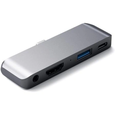 Satechi USB-C Mobile Pro Hub pre iPad Pro/Air 10.9" 2020 - Space Gray
